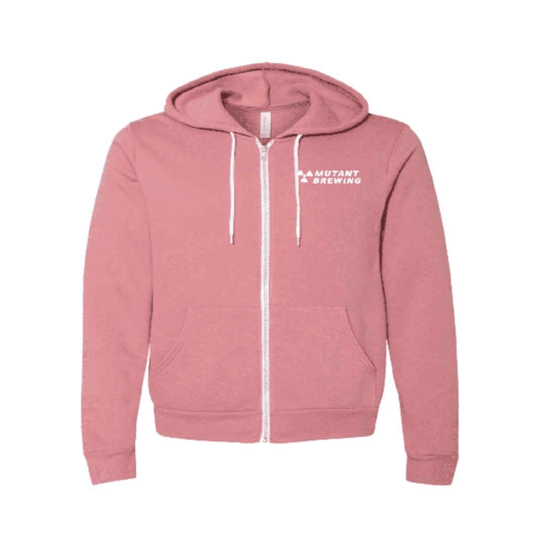 Zip Hoodie (Salmon)