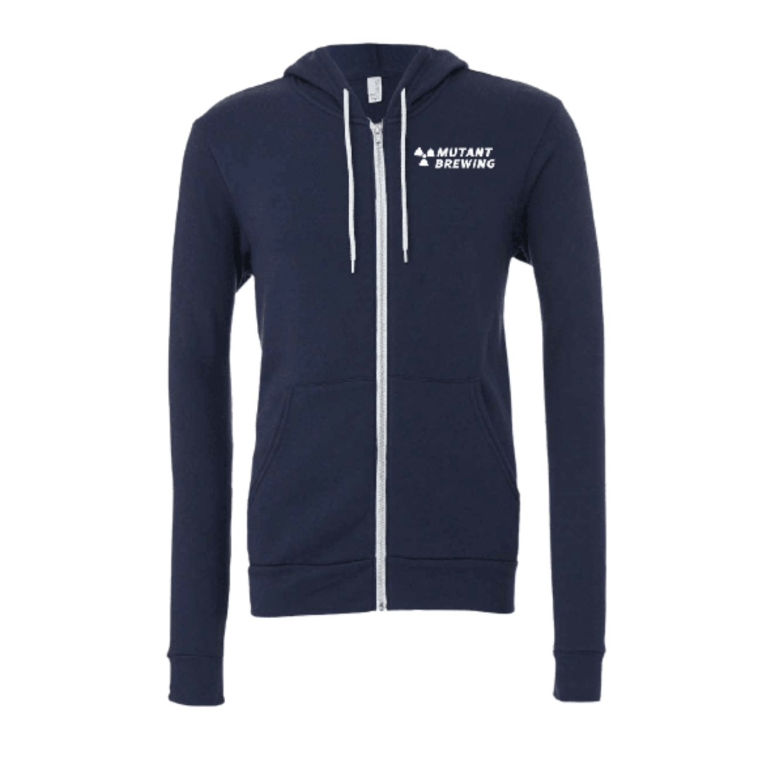 Zip Hoodie (Navy)