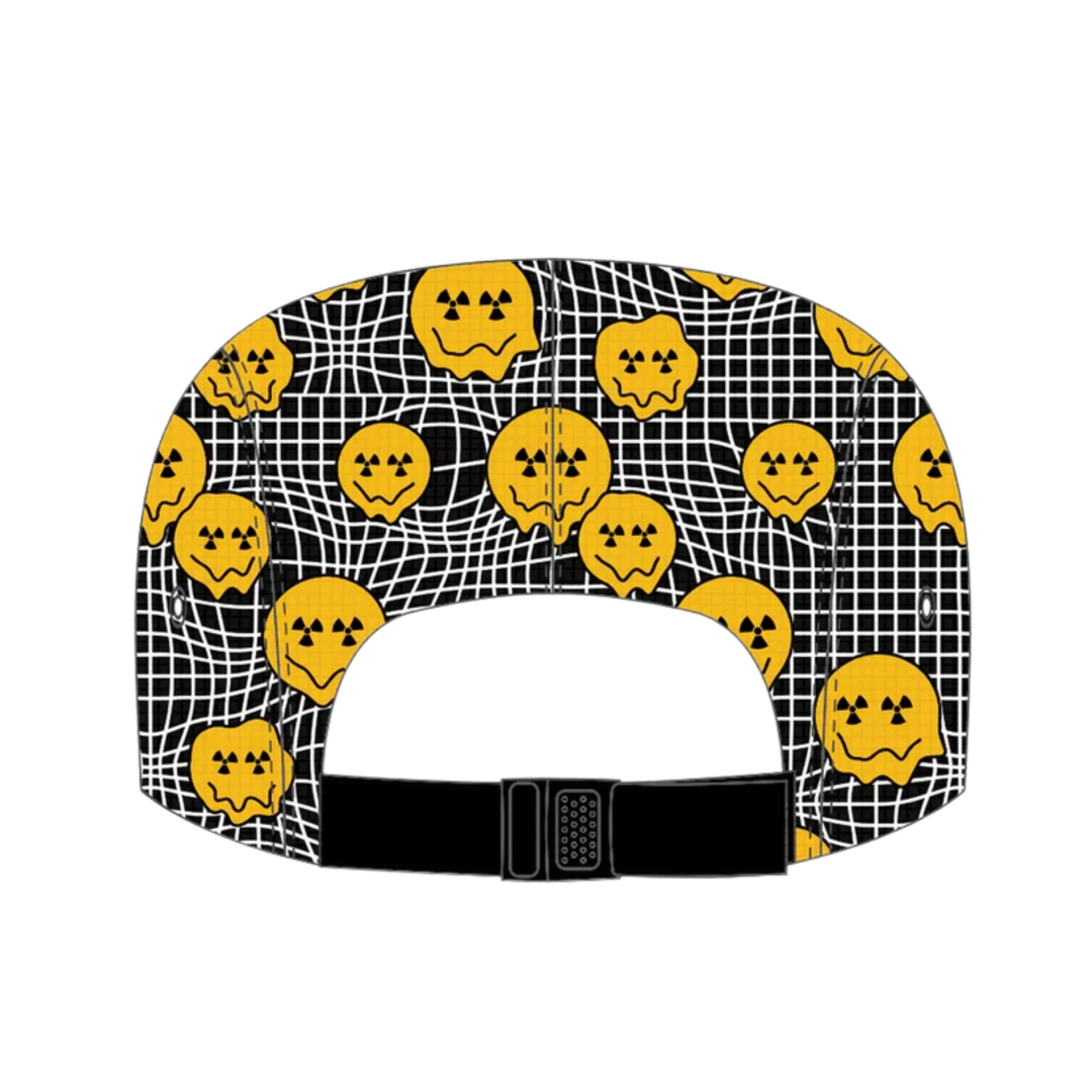 Smiley Face Hat - Black