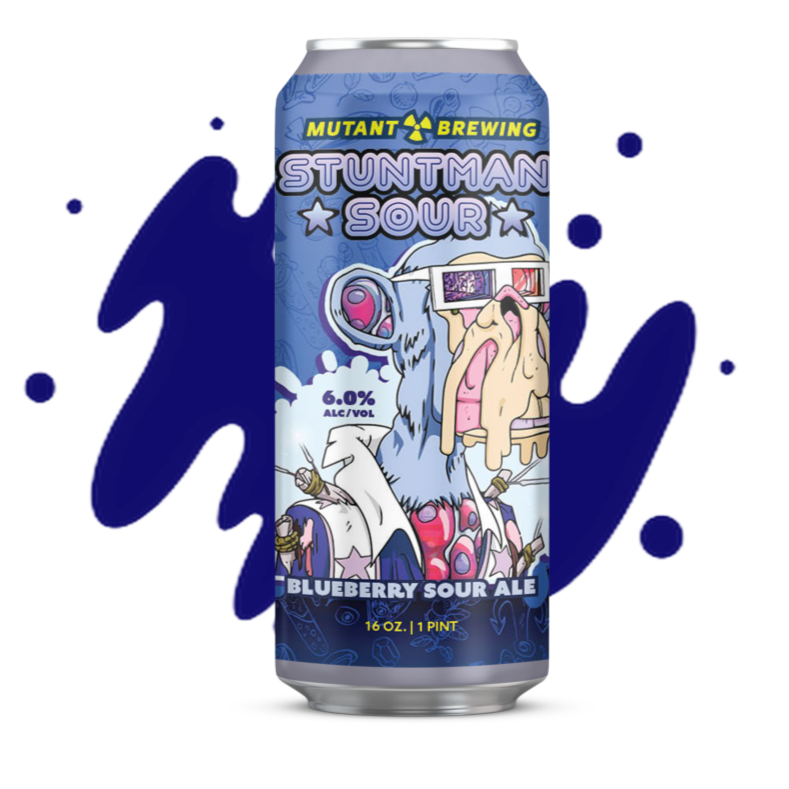 Stuntman Sour Blueberry - 4 pack