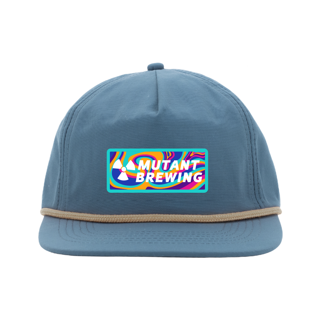 Trippy Rope Hat - Blue