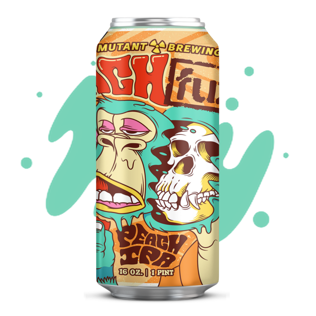 PeachFuzz Peach Hazy IPA - 4 pack
