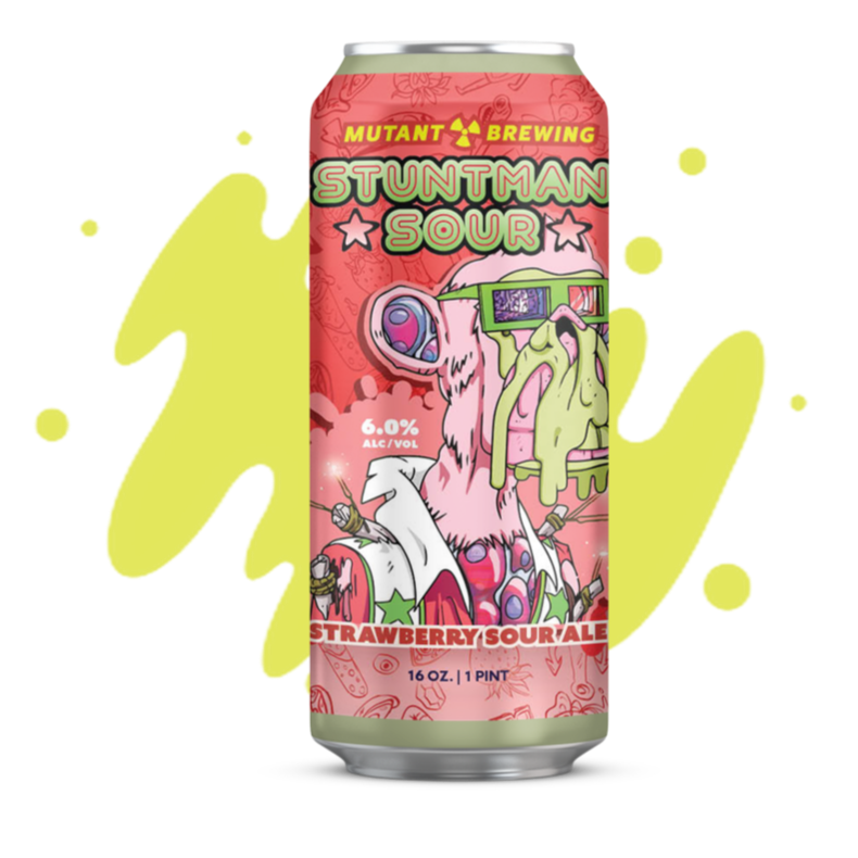 Stuntman Sour Strawberry - 4 pack