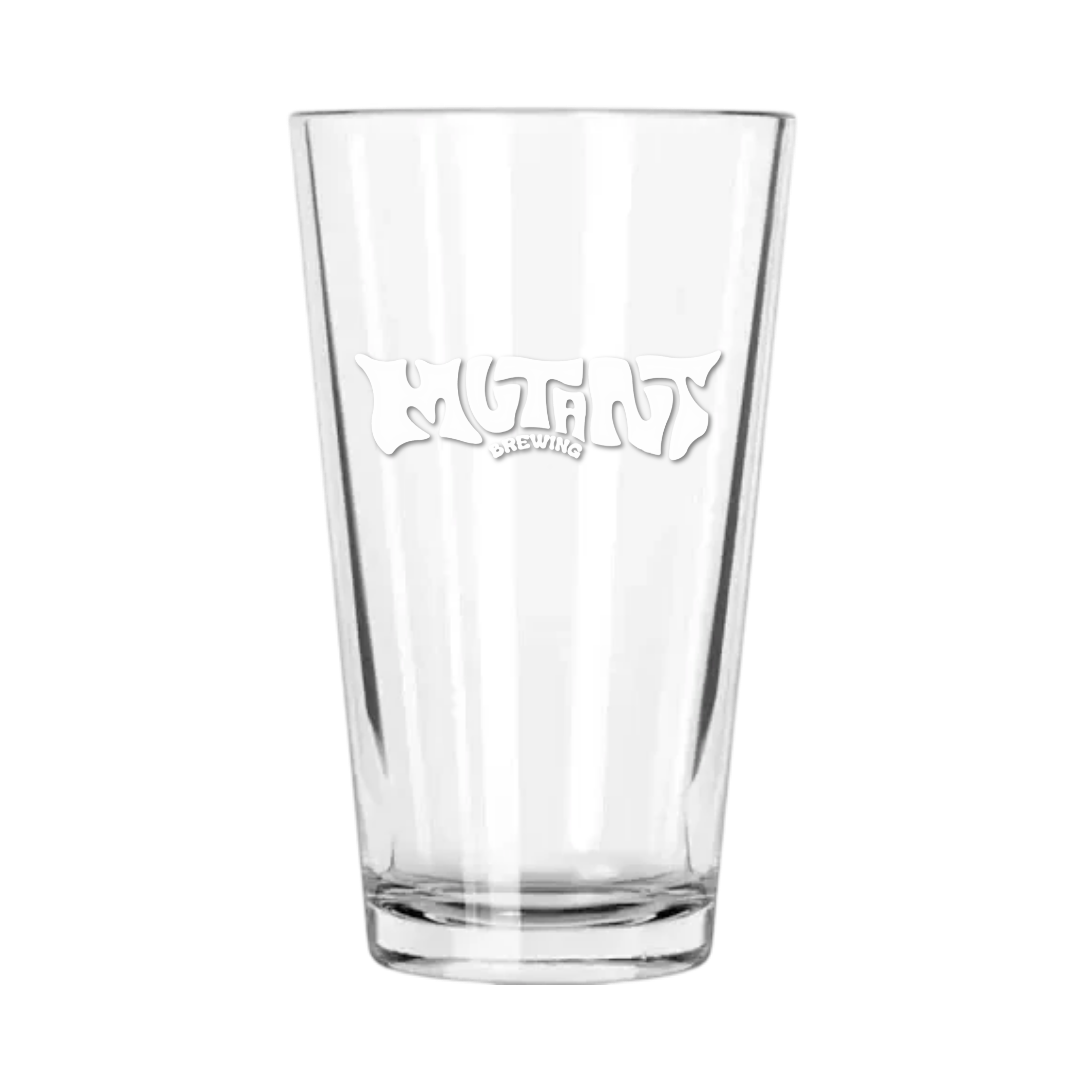 Pint Glass - White