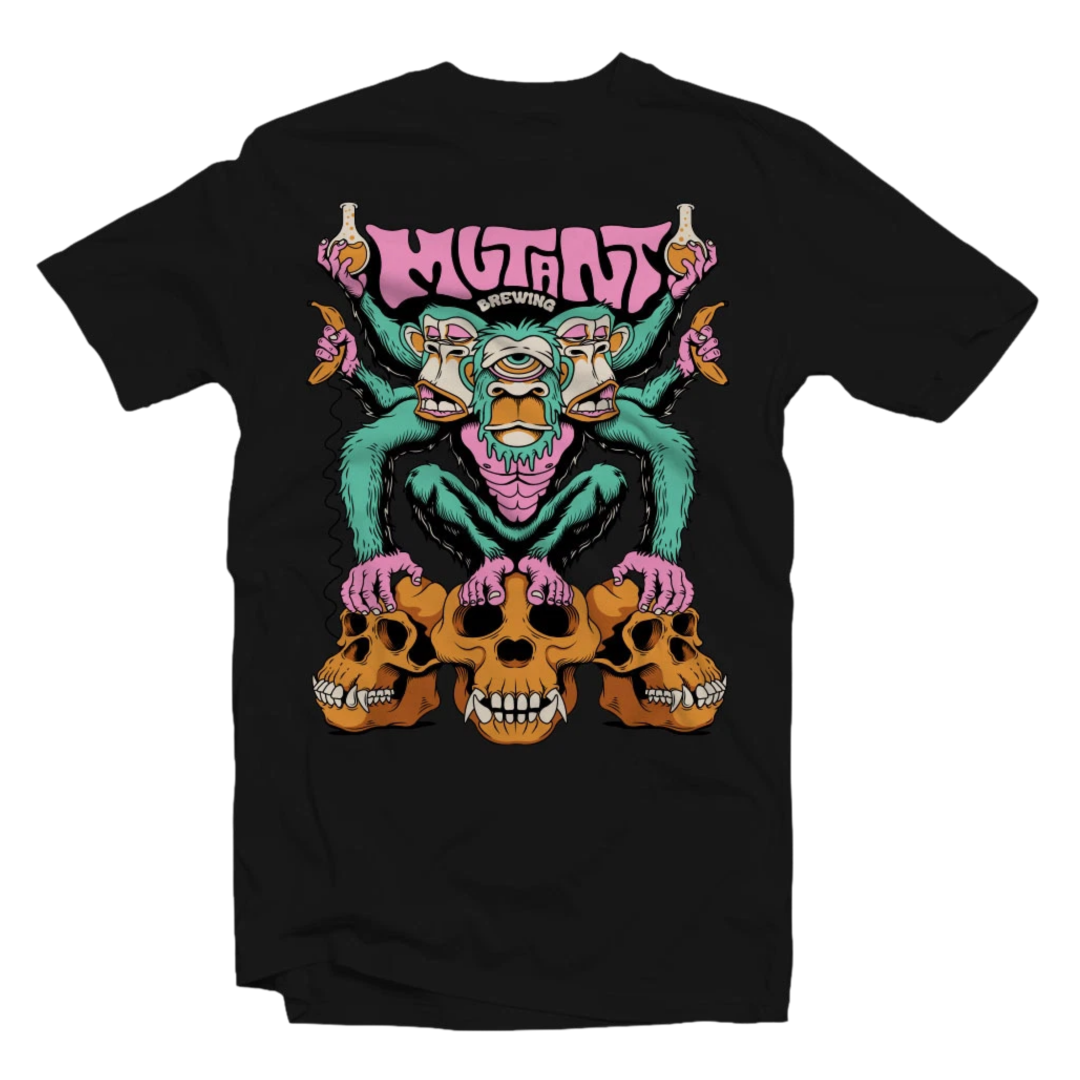 GIPP x Mutant Brewing Ape Skull Tee