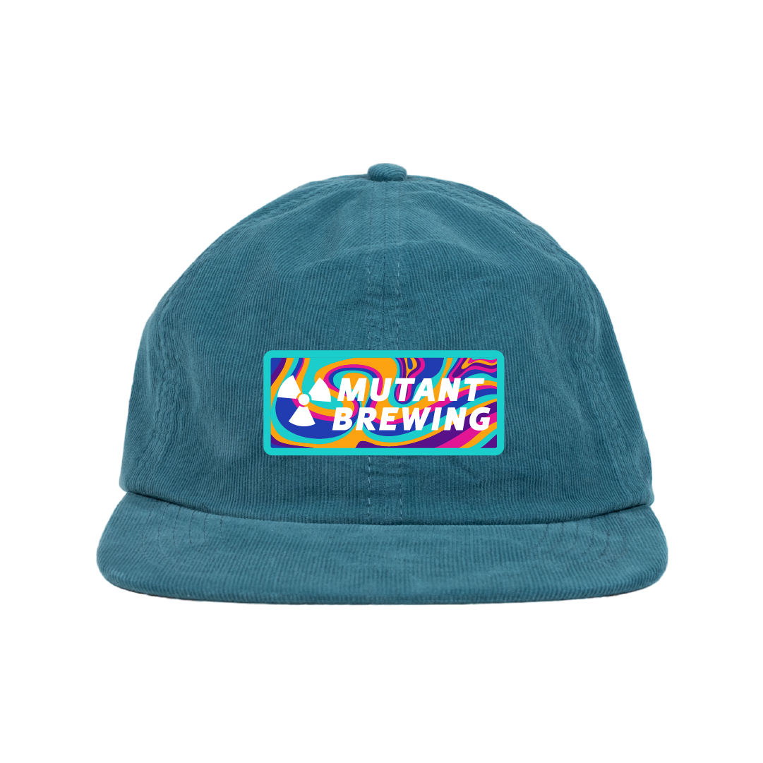 Trippy Snapback Hat - Blue