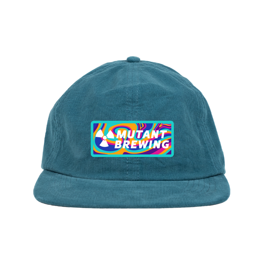 Trippy Snapback Hat - Blue