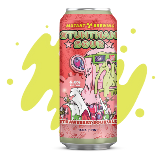 Stuntman Sour Strawberry - 4 pack