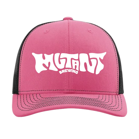 Trucker Hat - Black & Pink