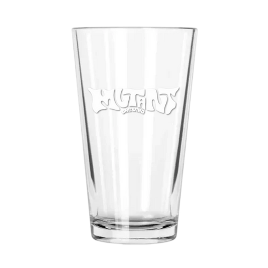 Pint Glass - White