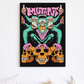 GIPP x Mutant Brewing Ape Skull Screen Print Poster 18x24"