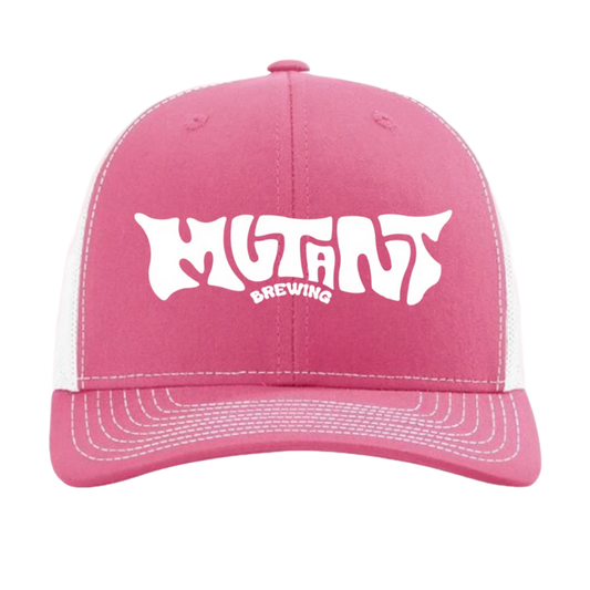 Trucker Hat - Pink & White